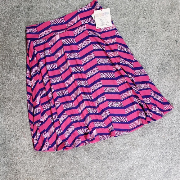 LuLaRoe Other - Lularoe Girls Azure Skirt Size 14